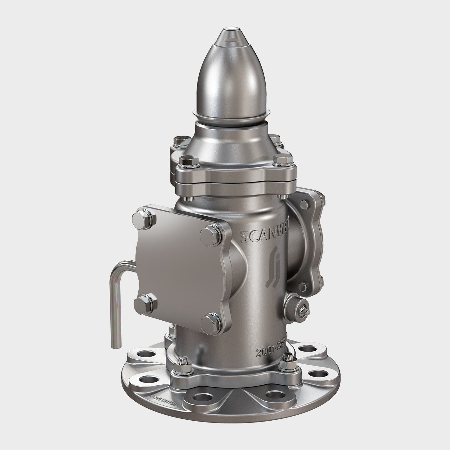 High velocity pressure/vacuum valves