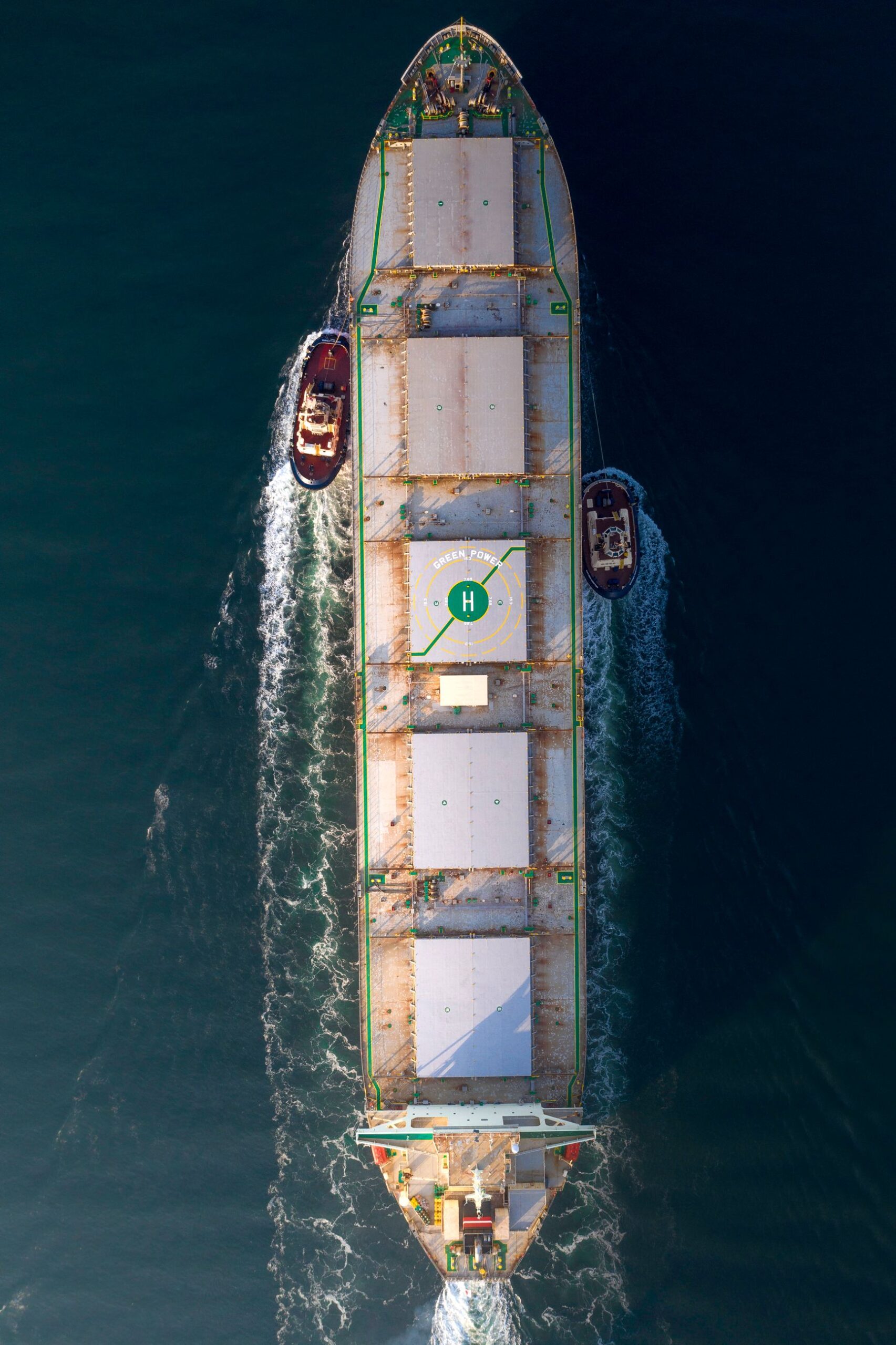 Cleaning Cargo holds